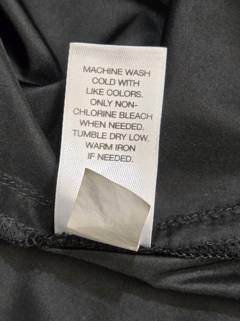 J. Jill PureJill Fit Black Water Repellent Lightweight Packable Jacket Size XL - Picture 9 of 13